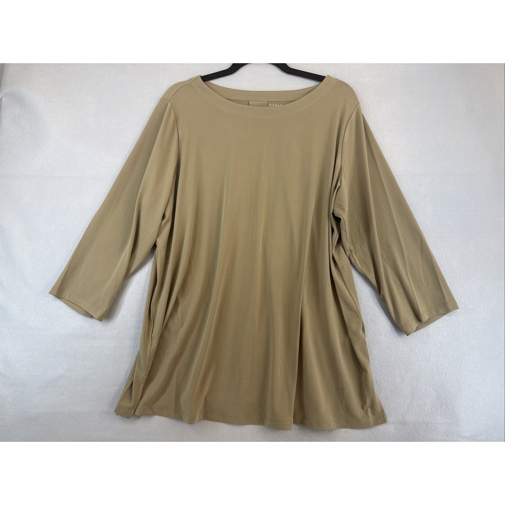susan graver modern essentials  1X Woman's Blouse